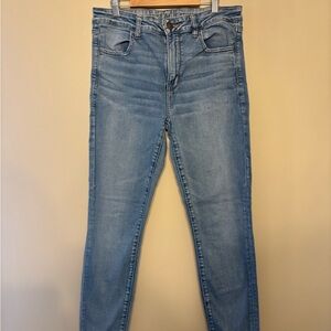 American Eagle Light Blue Stretch Jeans